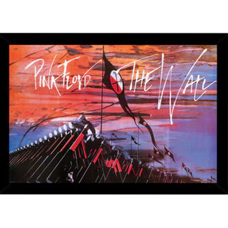 Pink Floyd Print (36-inch x 24-inch) with Contemporary Poster Frame
