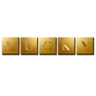 Ready2HangArt 'Lucky' 4-PC Canvas Art Set