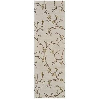 Rizzy Home Country Collection Floral Runner Rug (2'6 x 8')