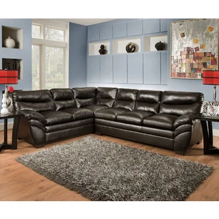 Simmons Upholstery Soho Espresso Sectional