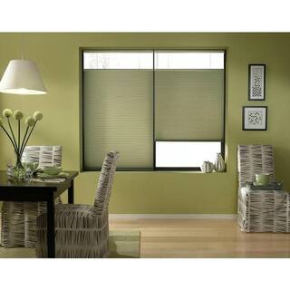 First Rate Blinds Bay Leaf Cordless Top Down Bottom Up 34 to 34.5-inch Wide Cellular Shades