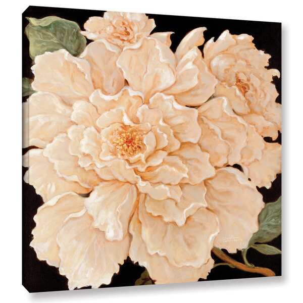 Copper Grove 'Janet Kruskamp's Ivory Peonies' Gallery Wrapped Canvas Wall Art - multi