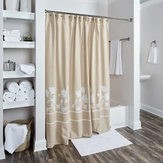 Sonnet Collection Shower Curtain by Rizzy Home