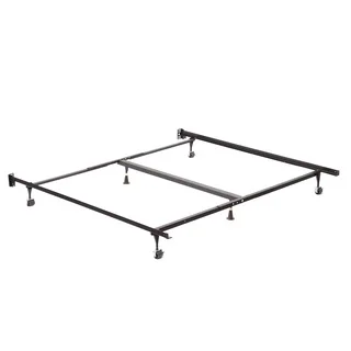 Queen/ King/ Cal King Angle Iron Steel Bed Frame with 2-inch Center Support
