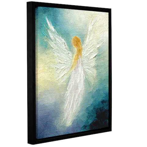 ArtWall 'Marina Petro's Angel' Gallery Wrapped Floater-framed Canvas