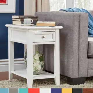 INSPIRE Q Zayden 1-drawer Accent Table with Power Strip