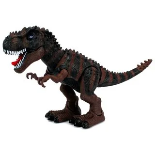 Dinosaur Century Tyrannosaurus Rex T-Rex Battery Operated Toy Dinosaur Figure (Colors May Vary)