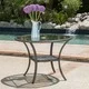 San Pico Outdoor Wicker Dining Table by Christopher Knight Home - Thumbnail 0