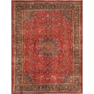 ecarpetgallery Persian Kashmar Red Wool Rug (9'8 x 13')