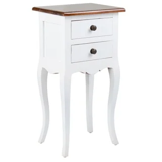 Crafted Home's Landon Side Table in White