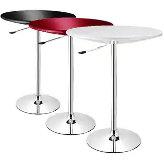 SB Alpha Contemporary Adjustable Bar Table (Set of 2)