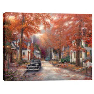 Cortesi Home "A Moment on Memory Lane" by Chuck Pinson, Giclee Canvas Wall Art