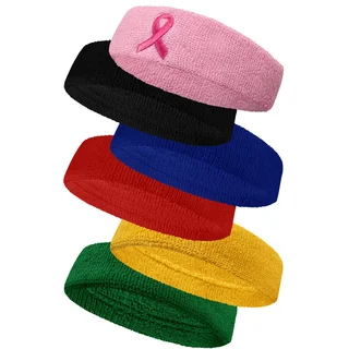 COUVER Premium Quality Stretchable Sport/Athletic Terry Head sweatband