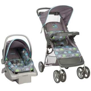 Cosco Lift and Stroll Travel System in Elephant Circus