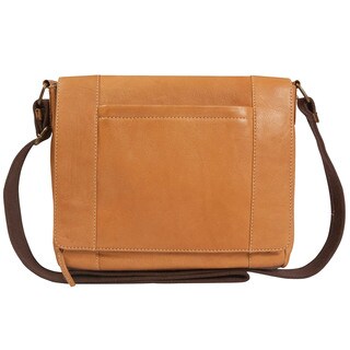 Canyon Outback Gem Canyon Leather Flapover Messenger Bag