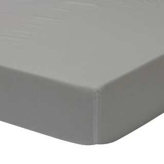 Petit Nest Sydney Solid Grey Jersey Fitted Crib Sheet