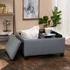 Mansfield Tray-top Storage Ottoman by Christopher Knight Home - Thumbnail 6
