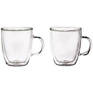 Bodum 10604-10US4 Bistro Double Wall Clear 10-ounce Glasses (Set of 2)