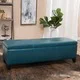 Thumbnail 4, Lucinda Faux Leather Storage Bench. Changes active main hero.