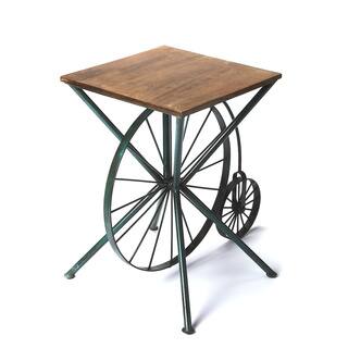 Industrial Chic Accent Table