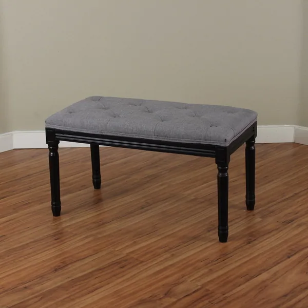 Navario Two-tone Upholstered Bench. Opens flyout.