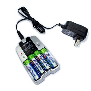 ACDelco Quick Charge Battery Charger for AA and AAA Rechargeable Batteries