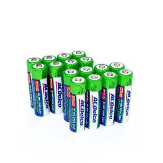 ACDelco AA NiMH Precharged Rechargeable Batteries, 16-Count