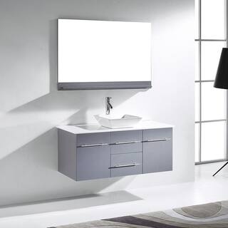 Virtu USA Marsala 48-inch Single Bathroom Vanity Cabinet Set