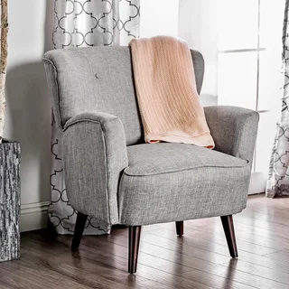 Furniture of America Bardell Modern Grey Club Chair