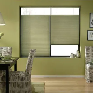 Bay Leaf 26 to 26.5-inch Wide Cordless Top Down Bottom Up Cellular Shades