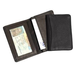 Canyon Outback Leather Buffalo Gusseted Leather Business Card Case