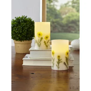Order 2-Piece LED Candle Set with Daily Timer