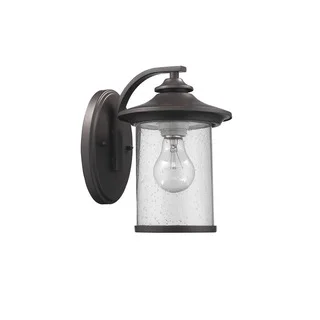 Chloe Transitional 1-light Oil Rubbed Bronze Outdoor Wall Lantern
