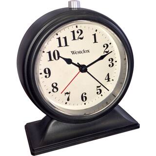 Westclox Decorative Table Top Alarm Clock