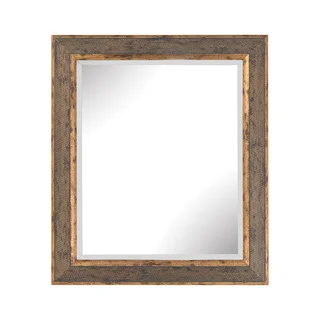 Dimond Home Cognac Rust and Gold Composite Frame Wall Mirror