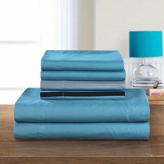Chic Home 6-piece Clifton Striped Printed Sheet Set