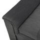 Alden Tufted Fabric Armed Storage Ottoman Bench by Christopher Knight Home