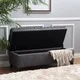 Hastings Tufted Fabric Storage Ottoman Bench by Christopher Knight Home