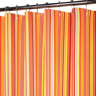 Park B. Smith Mini Strings Stripe Watershed Shower Curtain