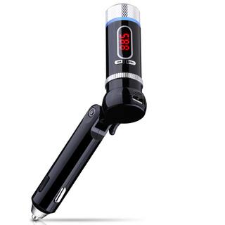Mpow Upgraded Streambot Z In-Car Wireless Bluetooth FM Transmitter with Calling, Music Control