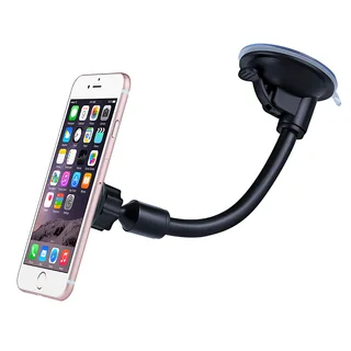 Mpow Grip Magnet Universal Windshield Car Mount Holder with Metal Plate for iPhone and Other Smartphones