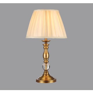 Fabianne 1-light Fabric 10-inch Table Lamp