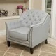 Coatbridge Fabric Club Chair by Christopher Knight Home