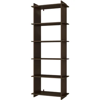 Accentuations by Manhattan Comfort Convenient Gisborne 5-shelf Bookcase 2.0