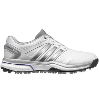 Adidas Adipower Boost Golf Shoes Ladies CLOSEOUT White/Silver/Purple