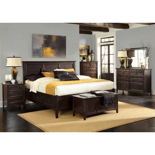 Simply Solid Garrett Solid Wood 7-piece King Bedroom Collection