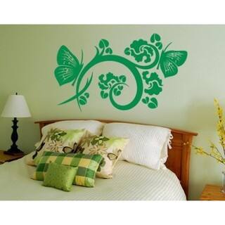 Flying Flower Wall Decal