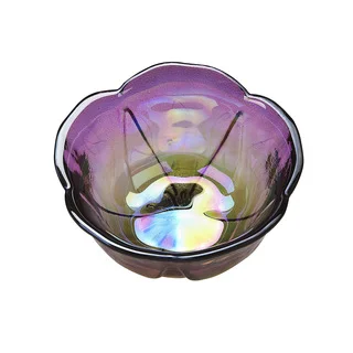 Poppy Two Tone Green/ Orchid Bowl