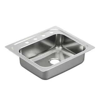 Moen Drop In Steel G201964 Stainless Kitchen Sink