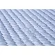 Sleep Chill + Crystal Gel Mattress Protector with Cooling Fibers and Blue 3-D Fabric